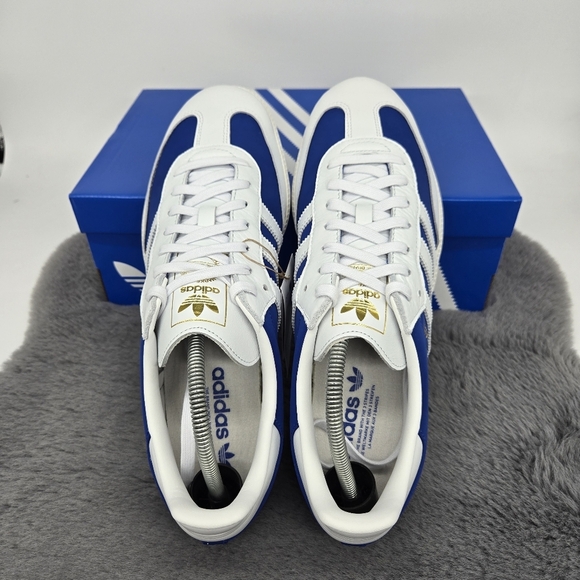 New adidas Samba OG Crystal White Royal Blue Men\'s Shoes Size 12 main image 8